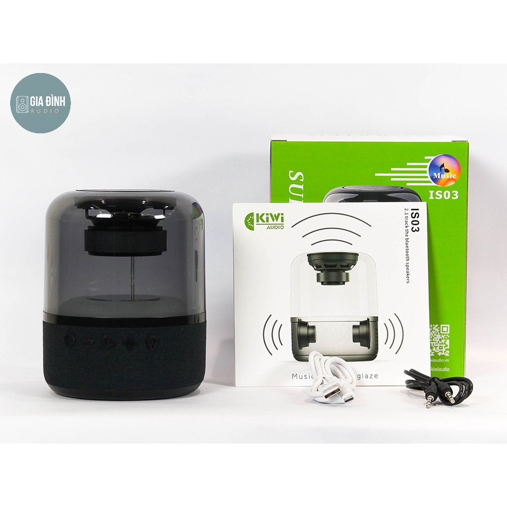 Loa bluetooth mini Kiwi IS03 - Công suất uy lực 30W - Chính hãng