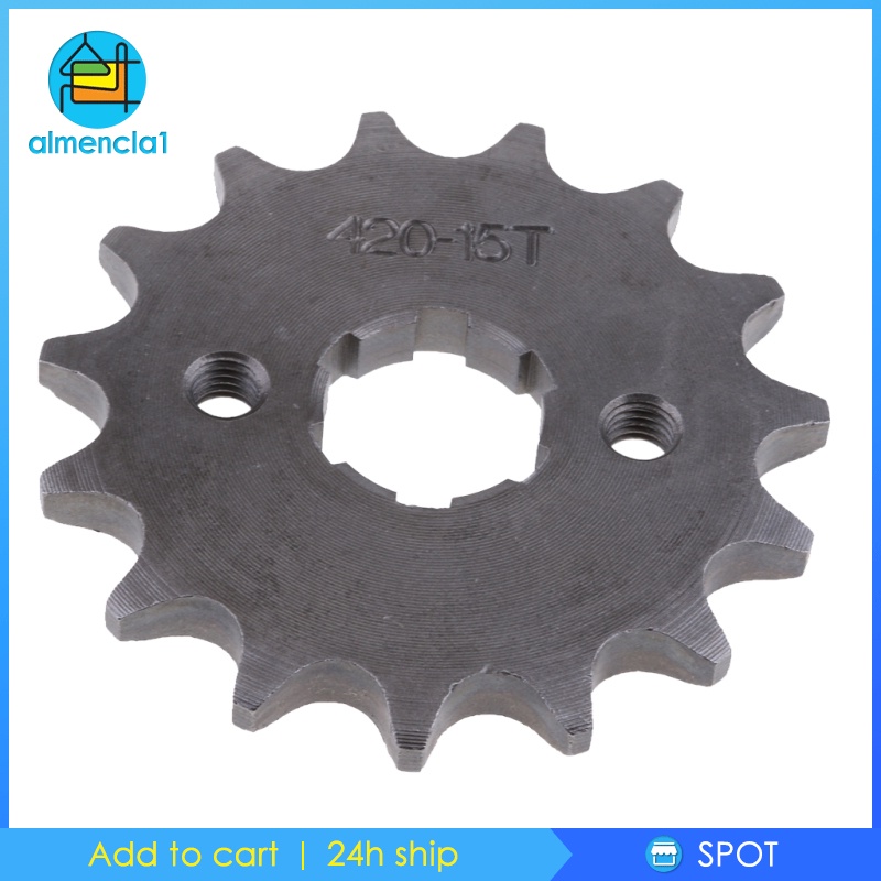 Bánh Răng Nhông Sên Trước 15 Răng 15t 15 20mm 420 Cho Xe Máy 125cc 140cc