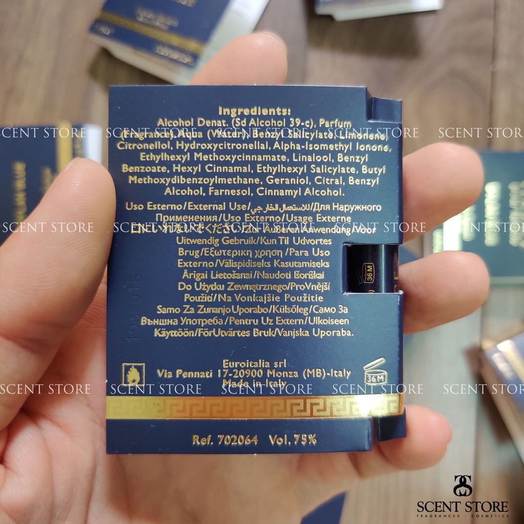 Scentstorevn - Vial chính hãng nước hoa Versace Dylan Blue for Men [1ml] | BigBuy360 - bigbuy360.vn