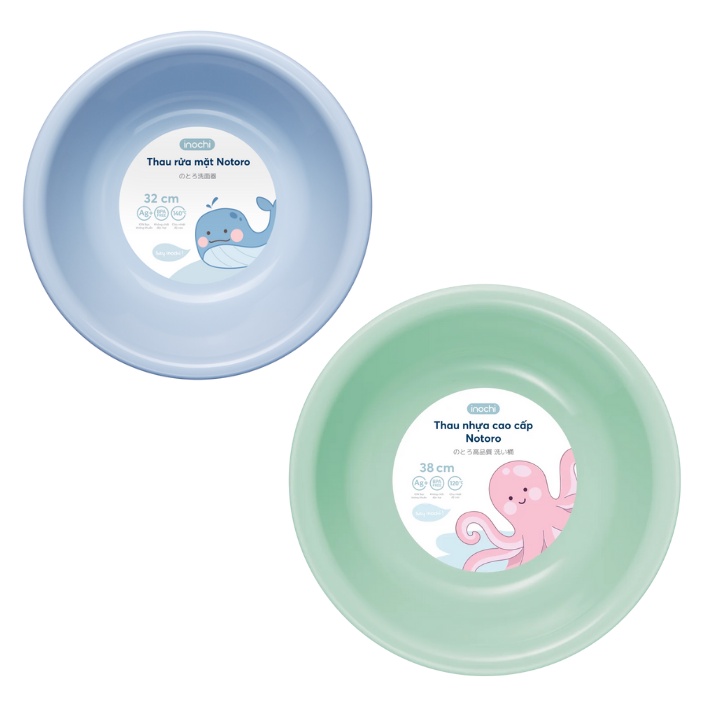 Thau chậu rửa mặt cho em bé sơ sinh nhỏ gọn, cao cấp Nhật Bản cho phòng tắm, không BPA, an toàn Vapu HCM