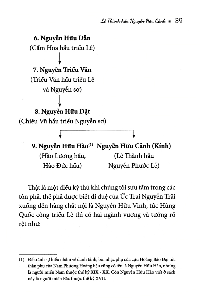 Sách Lễ Thành Hầu Nguyễn Hữu Cảnh (1650-1700)