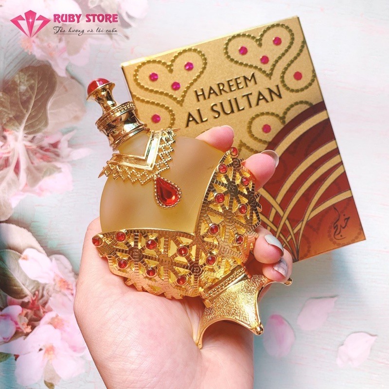 TINH DẦU DUBAI MẪU CON CÔNG CÓ HỘP