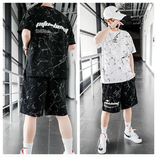 Bộ Thể Thao Nam  , Bộ Thun Nam Chất Liệu Thun Lạnh 4C Co dãn In vân 3D trẻ trung , năng động - BN304 - Shopmens