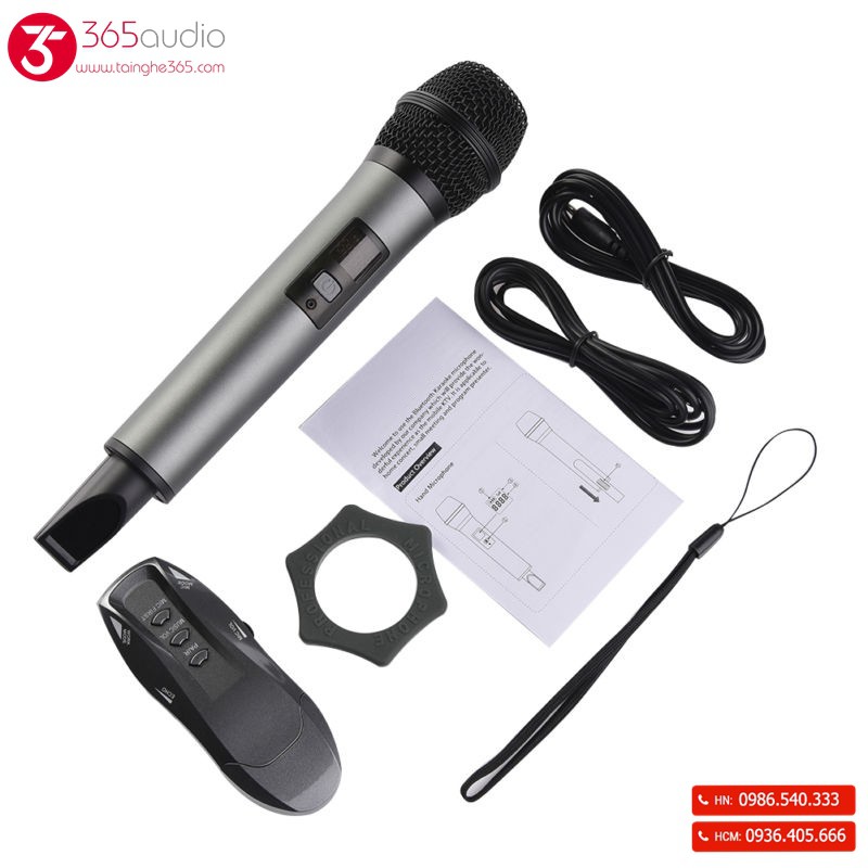 Mic Karaoke DKV18 cho loa di động Sony, Bose, Marshall, Harman kardon, JBL