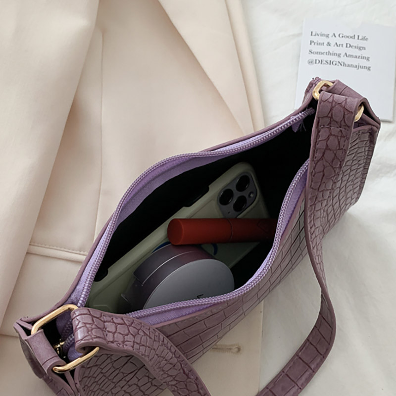 Túi đeo vai thiết kế màu trơn phong cách thời trang Hàn Quốc cho nữ | BigBuy360 - bigbuy360.vn