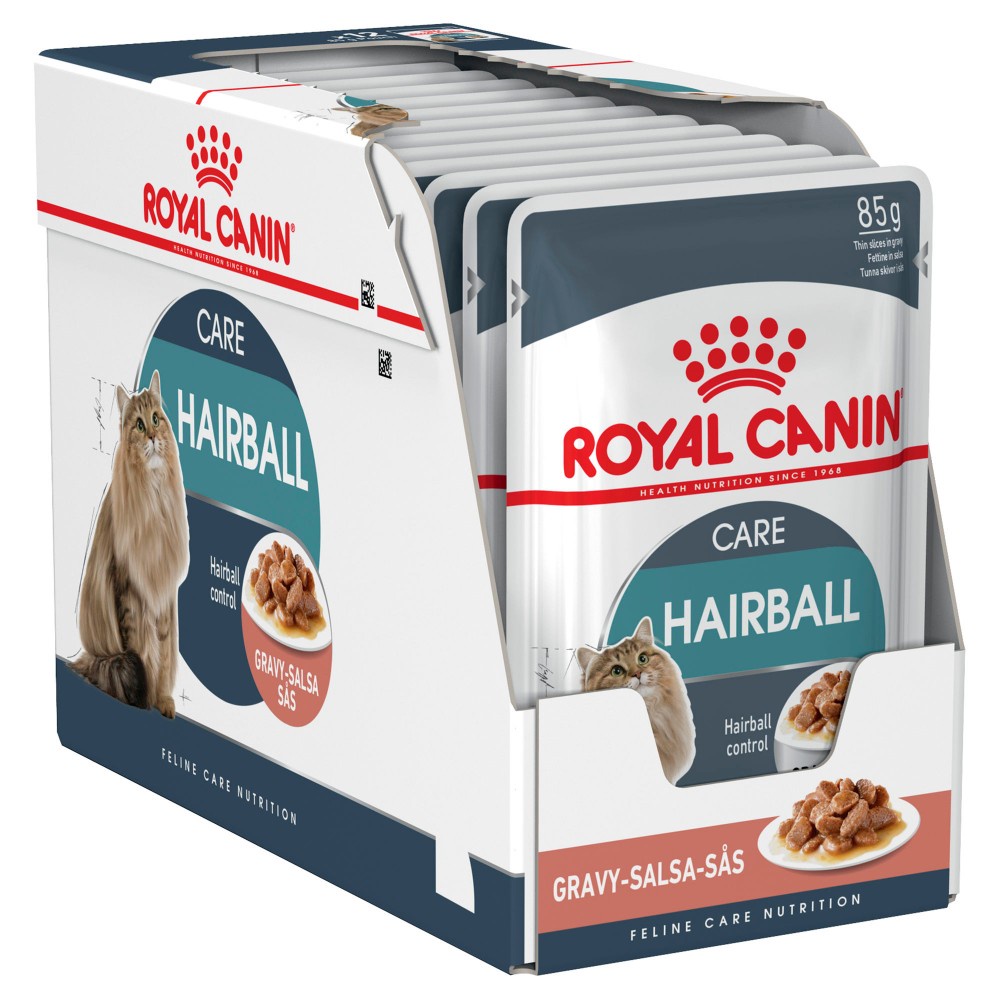 85gr - Pate Hairball Care Royal Canin dành cho mèo trưởng thành trên 12 tháng tuổi kiểm soát búi lông, tiêu lông