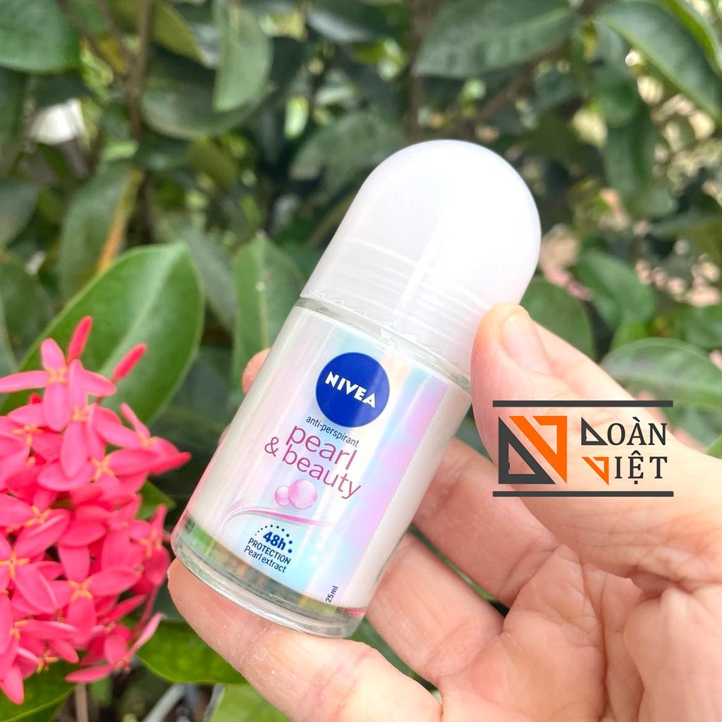 [Set 2 chai] LĂN NÁCH KHỬ MÙI NỮ Nivea-Giảm tiết mồ hôi, không làm ố vàng áo, làm trắng da. Mùi hương nhẹ nhàng quyến rũ