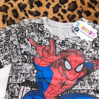 Bộ nhện lửng comic kèm nón 3D cho bé trai 11-30kg