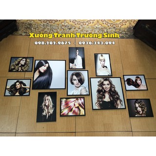 BỘ 11 TRANH SALON TÓC NỮ
