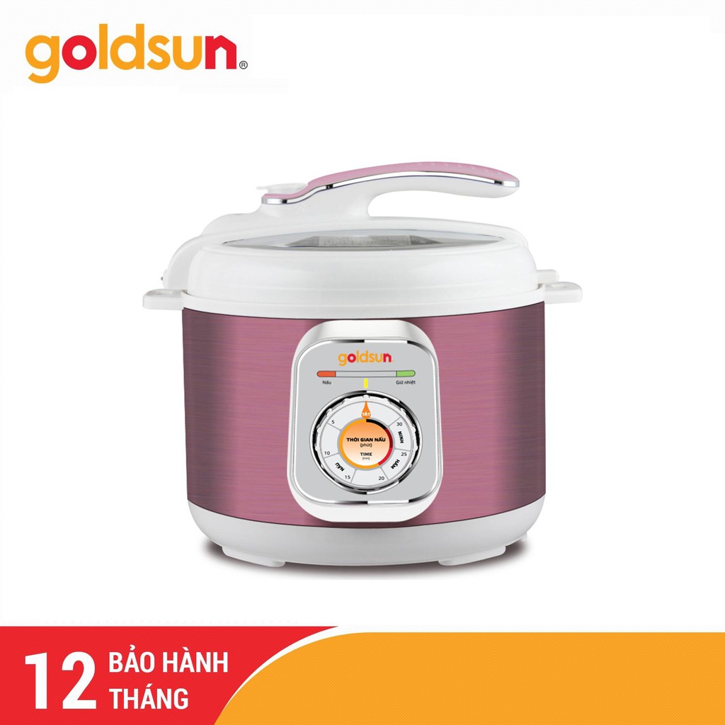 NỒI ÁP SUẤT GOLDSUN EP-GHP60G/P 6L
