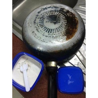 kem tẩy xoong nồi Inox - bột chùi rửa và đánh bóng chảo nồi Inox đa năng
