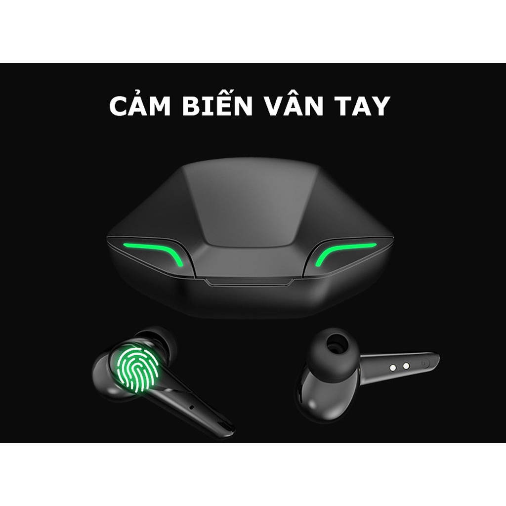 Tai nghe bluetooth không dây Apro366 chuyên game và nghe nhạc bass G11 - Sạc Type C - Âm thanh vòm - Độ trễ cực thấp