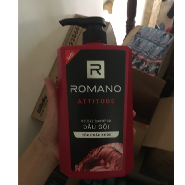 Dầu Gội Hương Nước Hoa Romano 650g