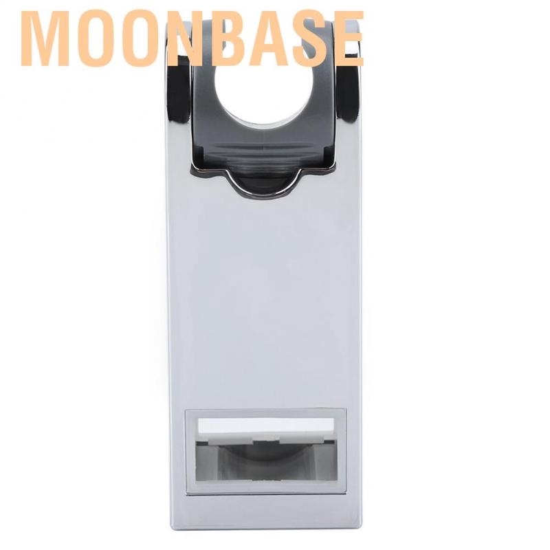 Moonbase ABS Chrome-plated Universal Hand Shower Head Bracket Adjustable Height Slider Bar Holder Stand 30*1