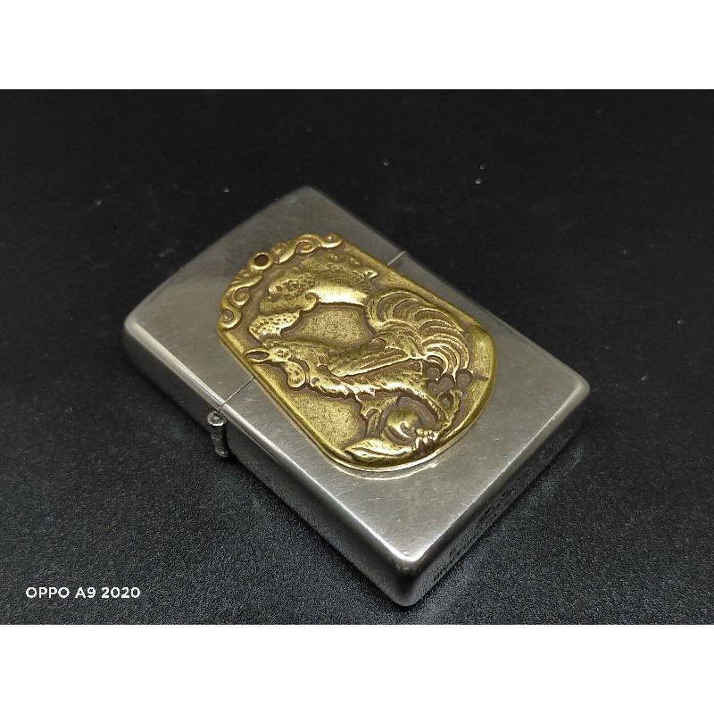 emblem dán zippo bằng đồng Nguyên khối ( không kèm zippo )