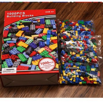 Bộ lego cho bé xếp hình 1000 miếng, bộ xếp hình thông minh cho bé Siêu chất lượng