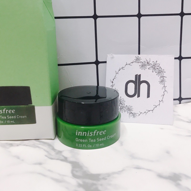 Kem dưỡng da trà xanh Innisfree Green tea seed cream 10ml