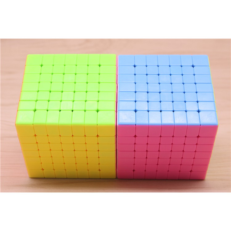 Rubik 7x7 Promotion Stickerless Mặt Hồng Cao Cấp Xoay Êm Bền Đẹp