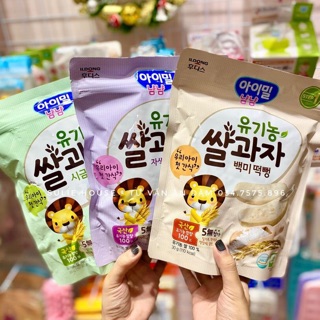  Bánh gạo hữu cơ ILDONG Hàn Quốc 5m+