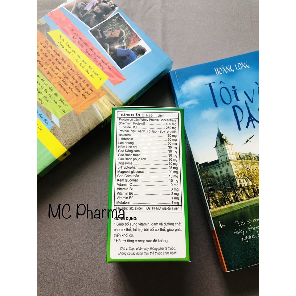 Mộc linh chi Body weight Học viện quân y hộp 30 viên