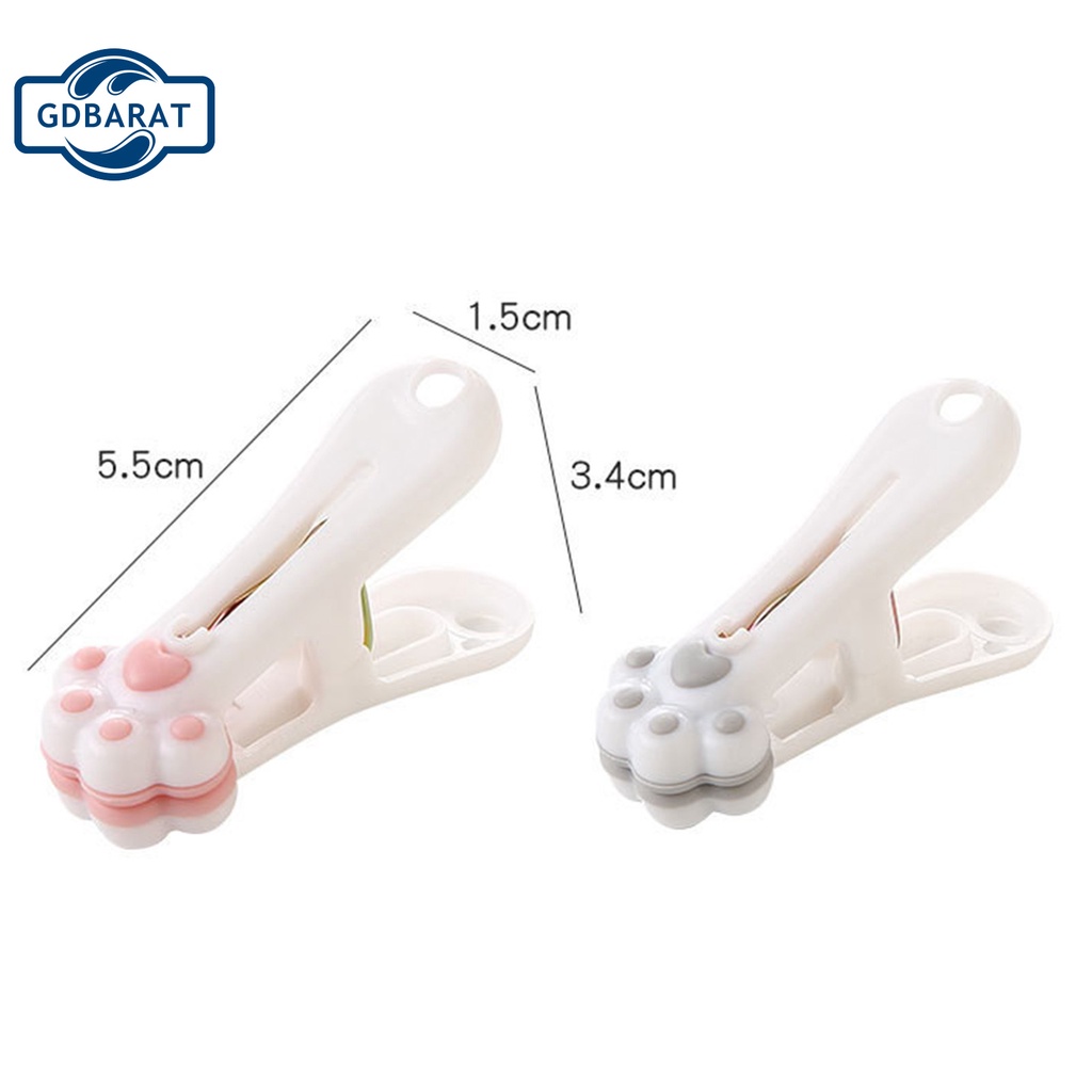 Kẹp quần áo bằng nhựa thiết kế dễ thương tiện dụng cho gia đình