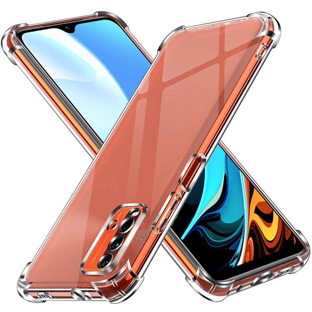 Ốp lưng Xiaomi Redmi Note 7 9 9A 9C 9T 10 10A 4G 11T 11 Lite Poco M4 Pro 11S 5G Silicone Trong suốt Chống sốc