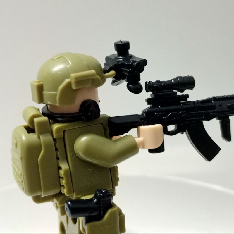 Mô hình đồ chơi nhân vật lego Lính kèm phụ kiện