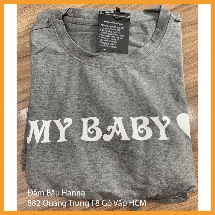 [SIZE 40-65KG] Đầm bầu thun cotton loại 1 cao cấp thoáng mát không xù dành cho bầu nhỏ con mặc bầu và sau sinh