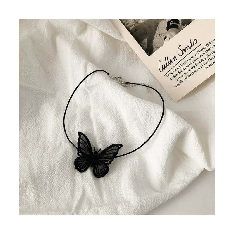 Choker Vòng Cổ 🦋 Ngắn Màu Đen