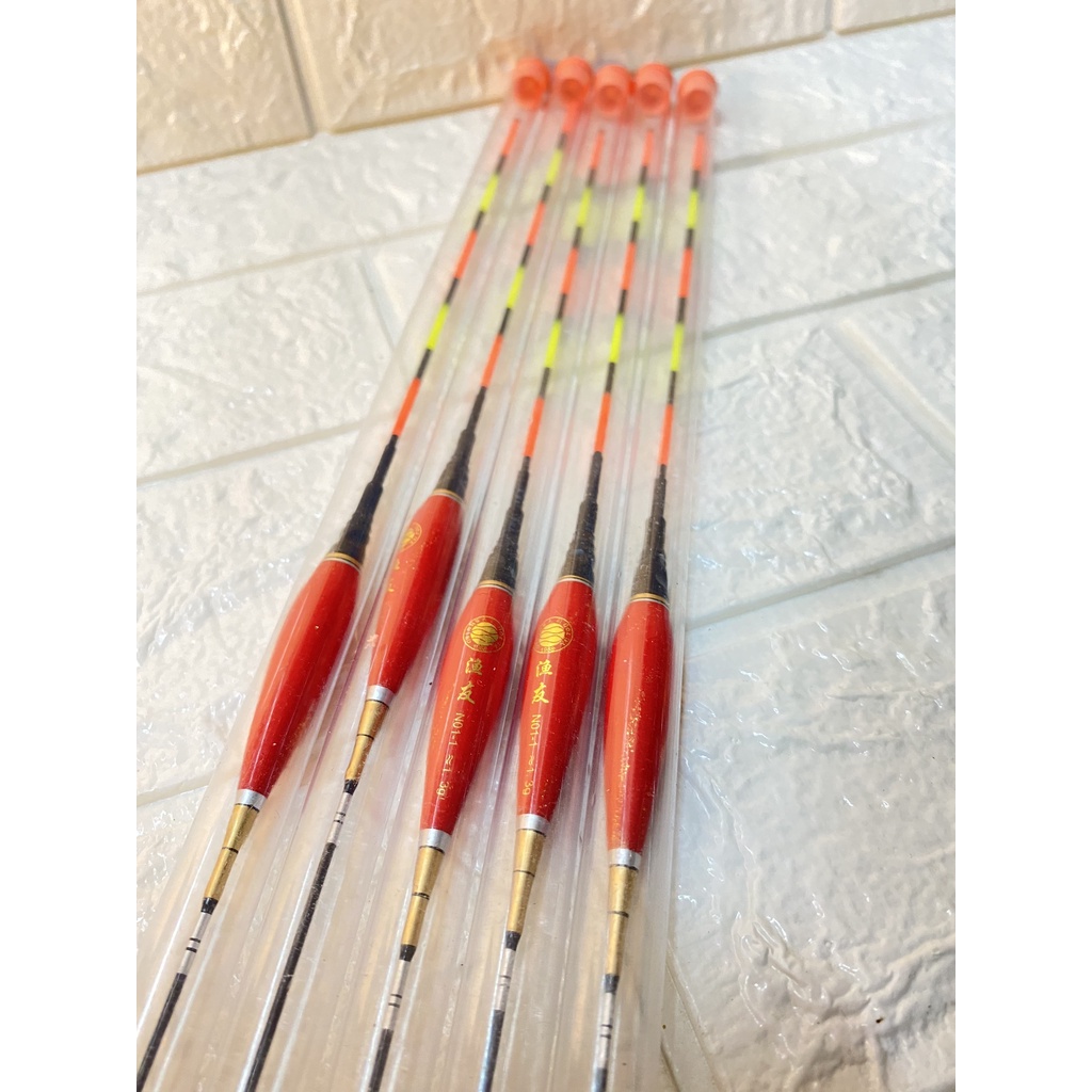 Phao Câu Đài Câu Đơn Kiểu HỐ ĐẤU - Chuyên Săn Trắm Đen Tăm To Dễ Nhìn Phao - Tải chì 1,3g - KhoaHuyen Fishing