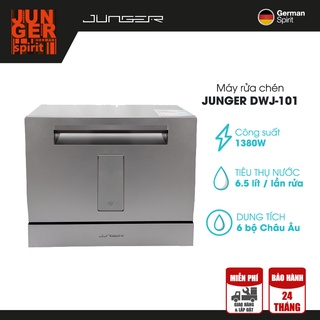 Máy rửa chén junger dwj-101 | công suất 1380w | bảo hành 2 năm chính hãng