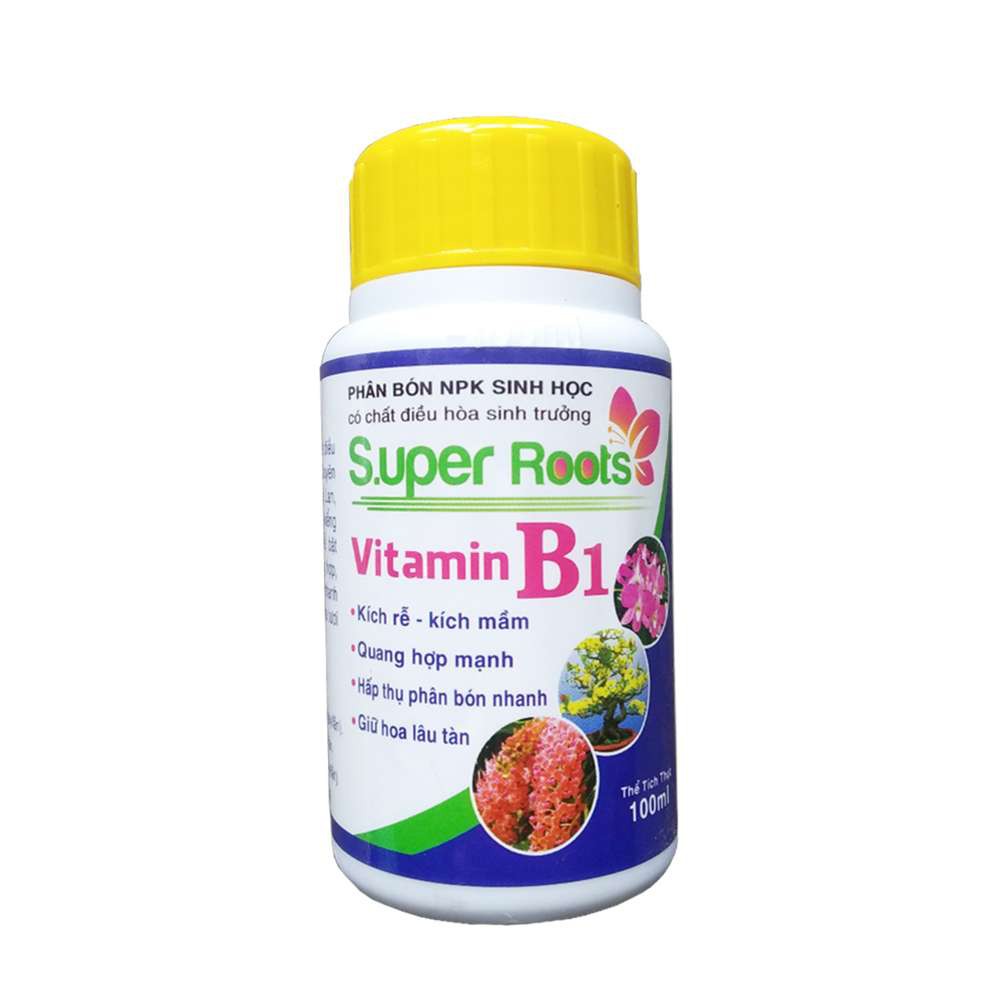 Phân Bón Lá Super Root B1 Kích Rễ - Kích Mầm - Giữ Hoa Lâu Tàn Cho Lan, Hoa Hồng, Hoa Kiểng chính hãng