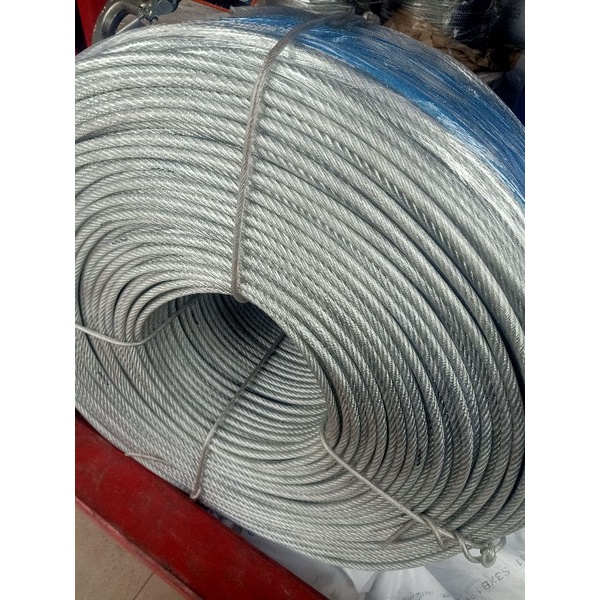 [ 100 mét ] Cáp bọc nhựa 8mm lõi lớn cáp thép THÁI BÌNH VINA