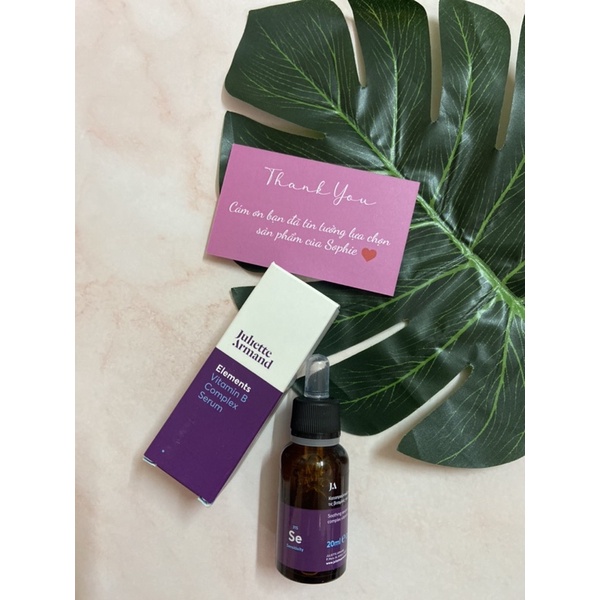 SERUM HỒI PHỤC GIẢM ĐỎ CHỐNG KÍCH ỨNG VITAMIN B COMPLEX JULIETTE | BigBuy360 - bigbuy360.vn