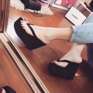 Dép kẹp xốp tăng chiều cao đế xuồng 9 phân