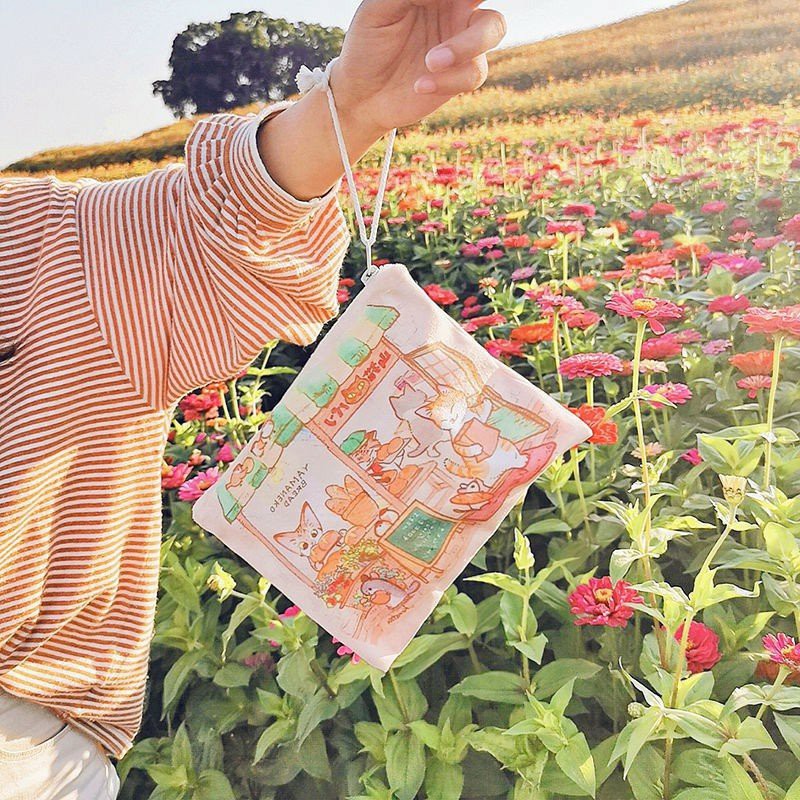 TÚI VẢI PHONG CÁCH HÀN ĐỰNG ĐỒ CÁ NHÂN