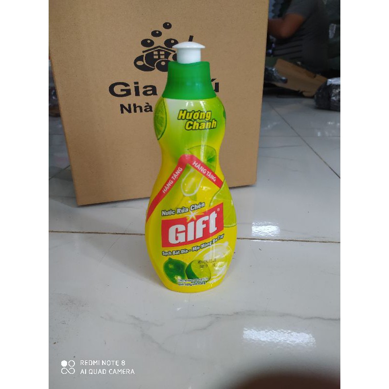 Nước rửa chén GIFT 250ML Hương Chanh