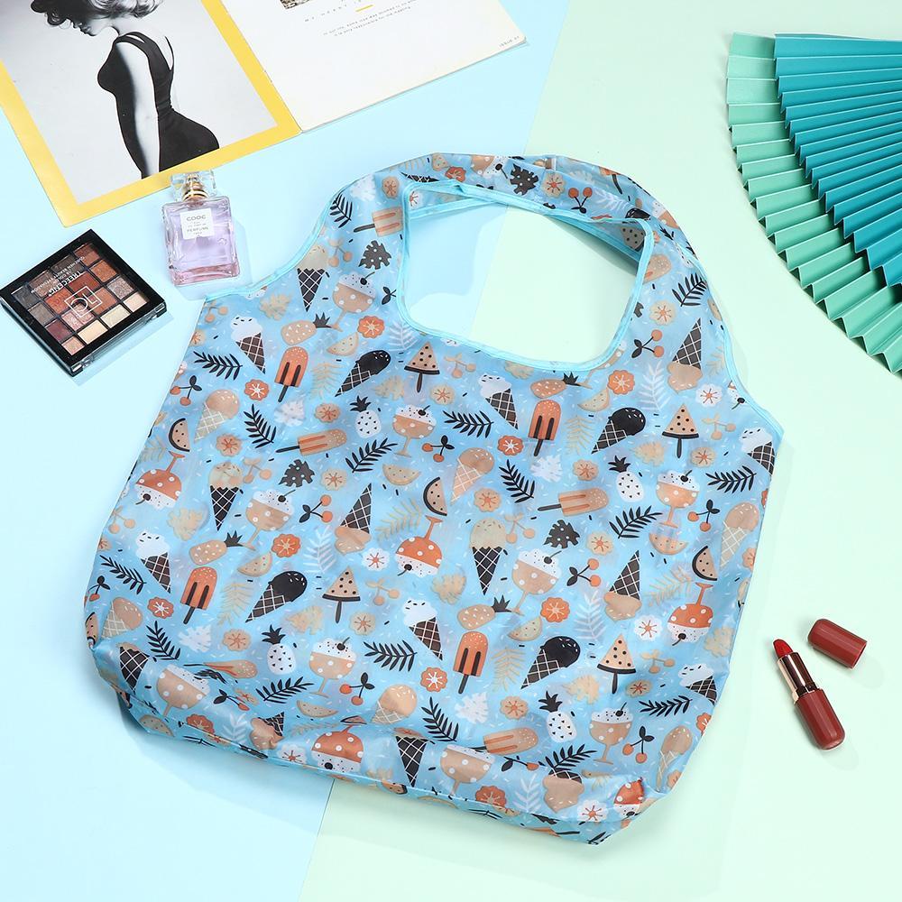 Mih Ba Lô Đi Mua Sắm Bằng Polyester Có Thể Gấp Gọn