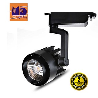 Đèn led rọi ray cob vỏ đen 30w - md66