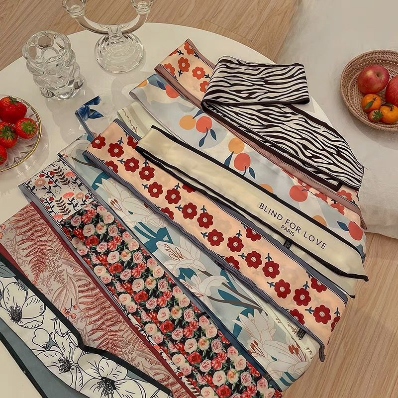 Băng Đô Cài Tóc Bằng Lụa Phong Cách Pháp Thời Trang Mùa Hè Mới Cho Nữ