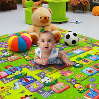 Thảm xốp Maboshi 2mx2m2 loại 1, thảm chơi 2 mặt maboshi, thảm xốp cho bé