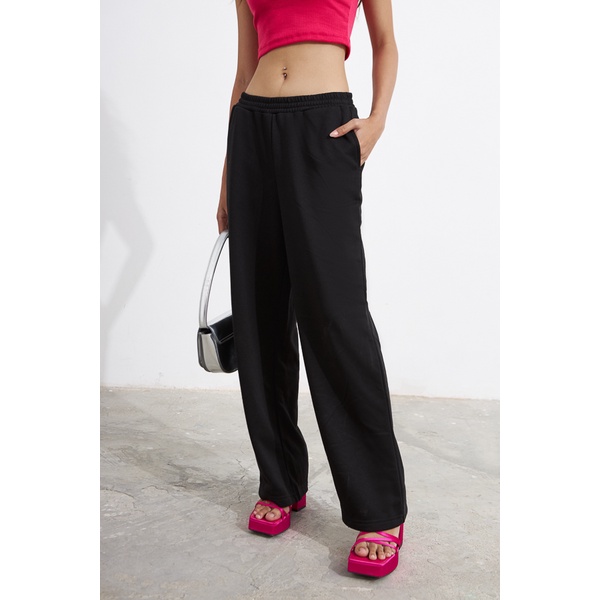 Quần dài Maybi ống rộng thun nhiều màu