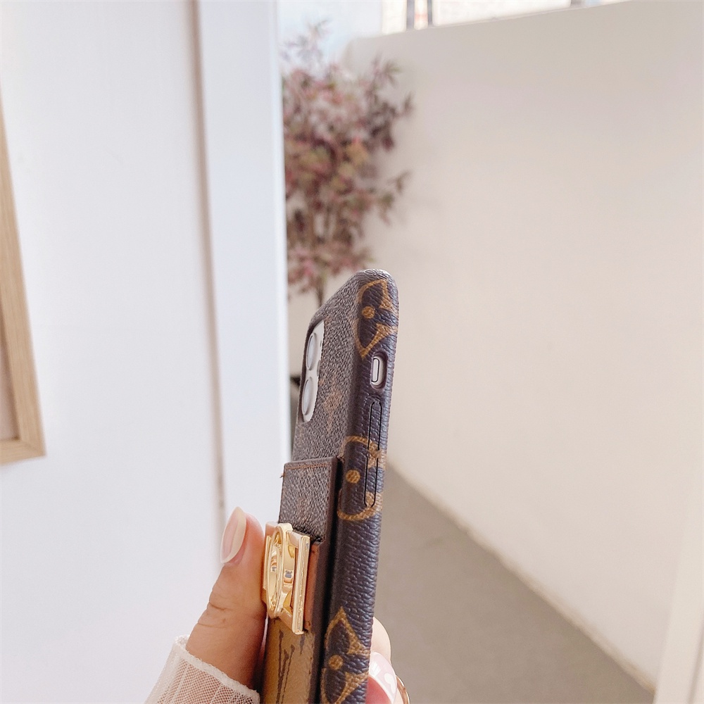 Ốp điện thoại da cao cấp mạ vàng thích hợp cho IPhone 13 12 11 Pro Max XS Max XR X 8 7 Plus