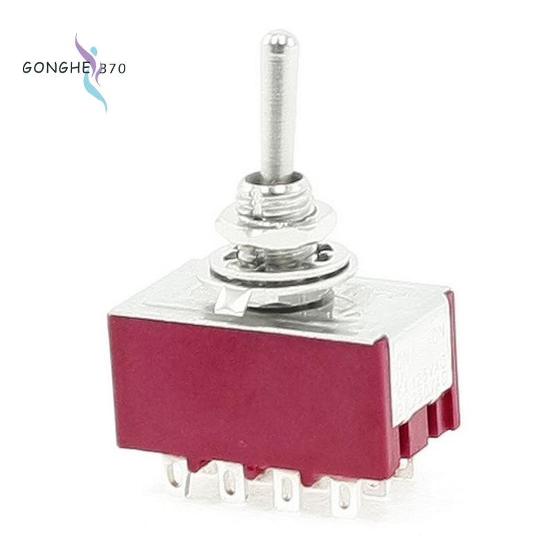 Công Tắc 6a / 125vac 2a / 250vac 12 Pin 4pdt On / On 2 Vị Trí Mini Mts-402 | BigBuy360 - bigbuy360.vn