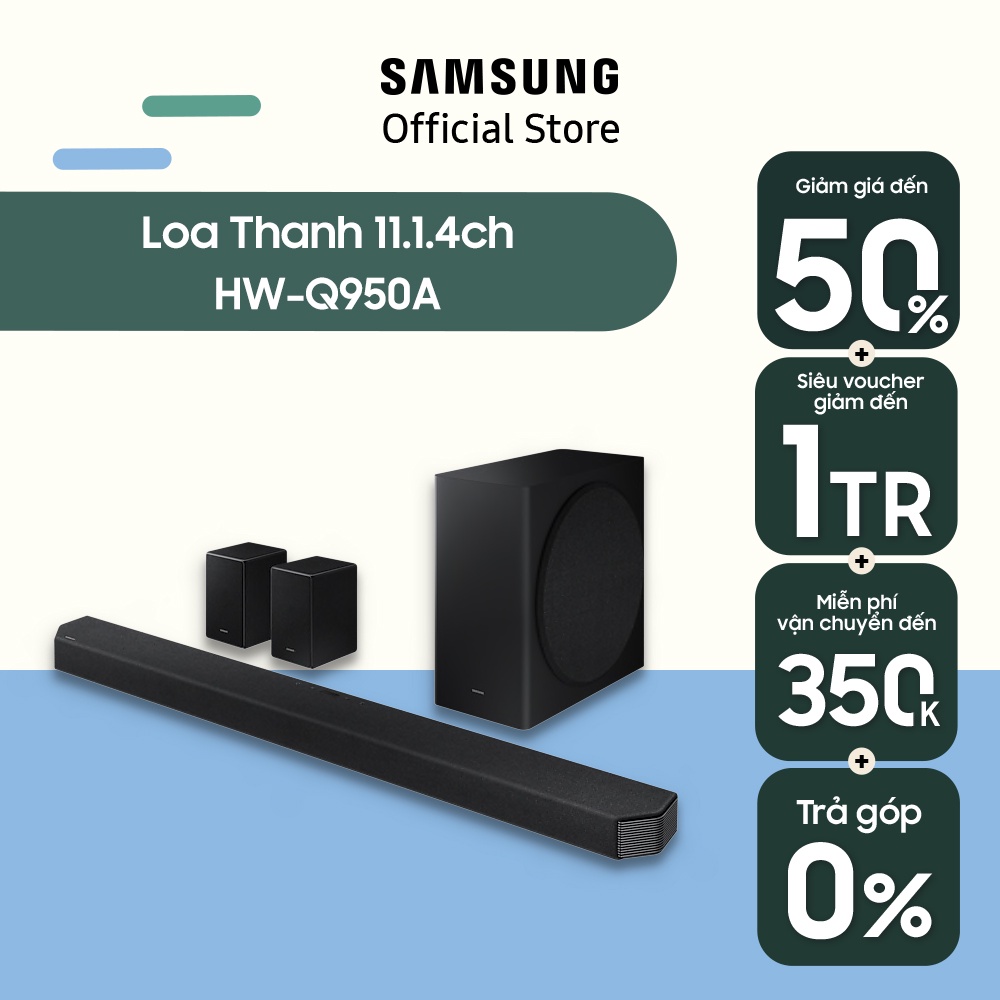 Loa thanh Samsung 11.1.4ch HW-Q950A (2021) - Hàng chính hãng