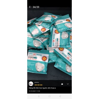 (Set 50 cái) Khẩu trang N95 DC mask mịn đẹp