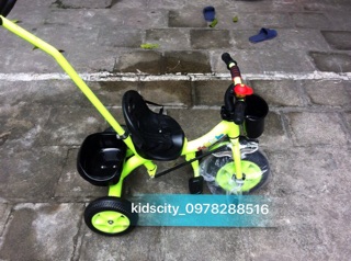 Xe Đạp Ba Bánh Có Cần Đẩy (sẵn hàng)