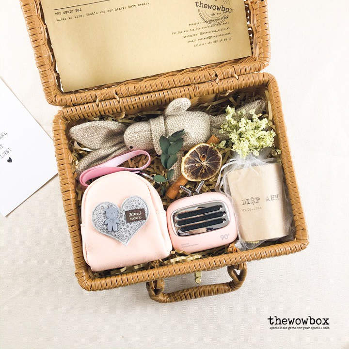 THE MUSIC BOX - Quà tặng sinh nhật, quà 20/10, quà 8/3, quà Valentine, quà Noel THE WOW BOX