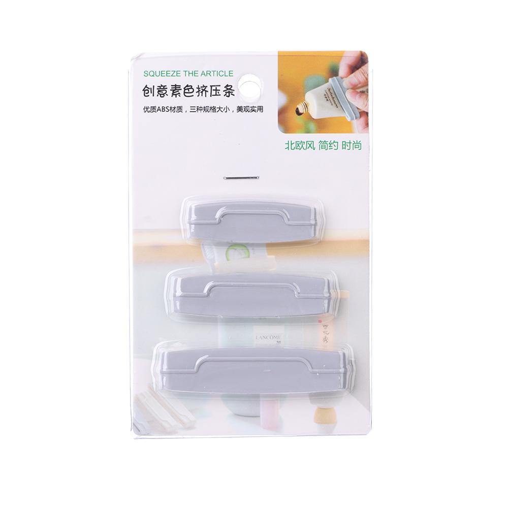 Bộ 3 Dụng Cụ Nặn Kem Đánh Răng Bằng Nhựa Chuyên Dụng Cho Phòng Tắm
