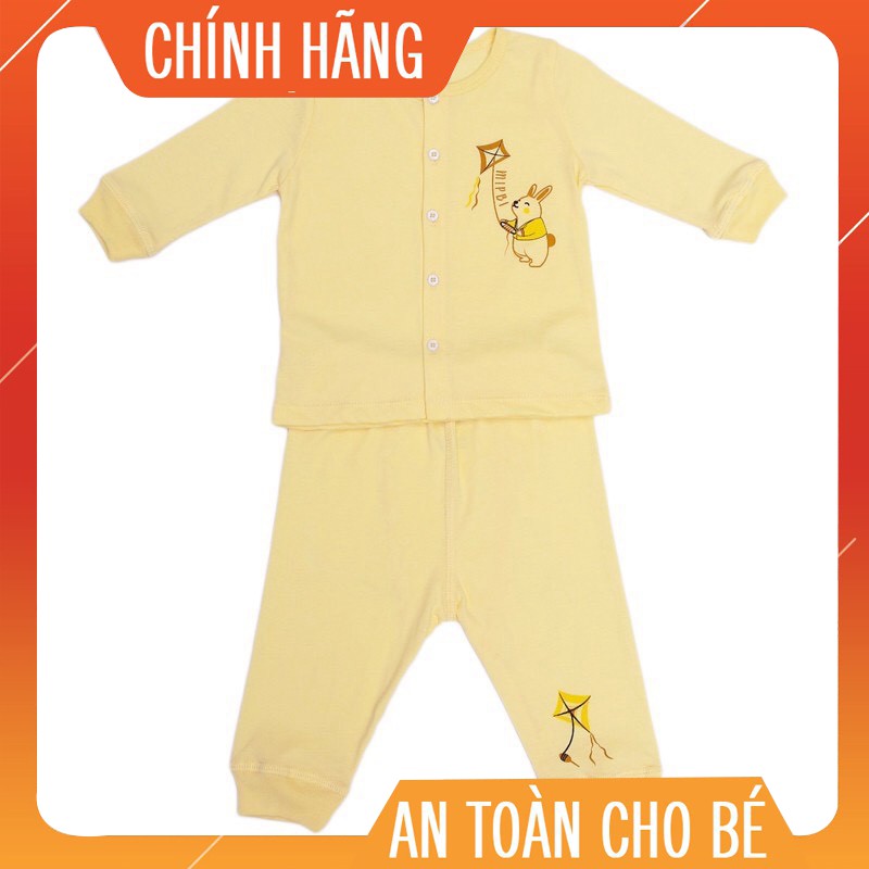Bộ Quần Áo MIPBI - CAO CẤP, Mềm Mại, Không Gây Kích Ứng Da Bé.Bộ MIPBi Cài Giữa.(20CB.2) [Hàng Chính